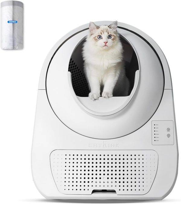 CATLINK Self Cleaning Cat Litter Box, Auto Safety Sensors for Multiple Cats 3.5